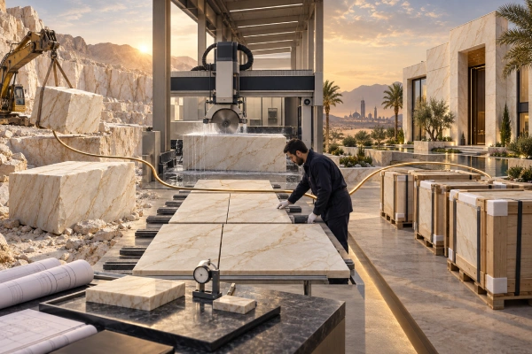 luxury villa stone Saudi Arabia